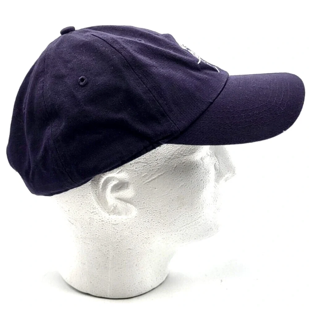 Blue 9/11 Twin Towers Firefighter Memorial Cap 100% Cotton One Size